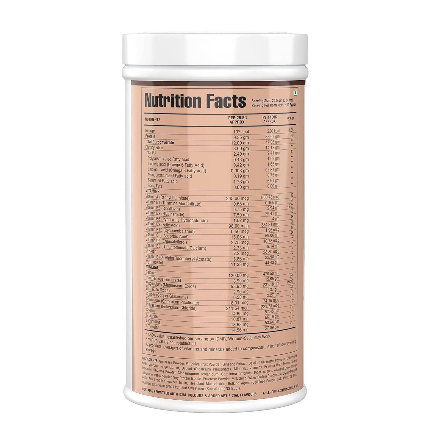 Floral Nutrition Slim Shake Belgium Chocolate Flavor - Distacart