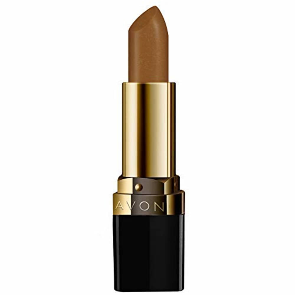 Avon True Color Gold Shine Lipstick - Chocolate Gold - Distacart