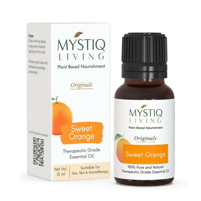Mystiq Living Originals Sweet Orange Essential Oil - Distacart