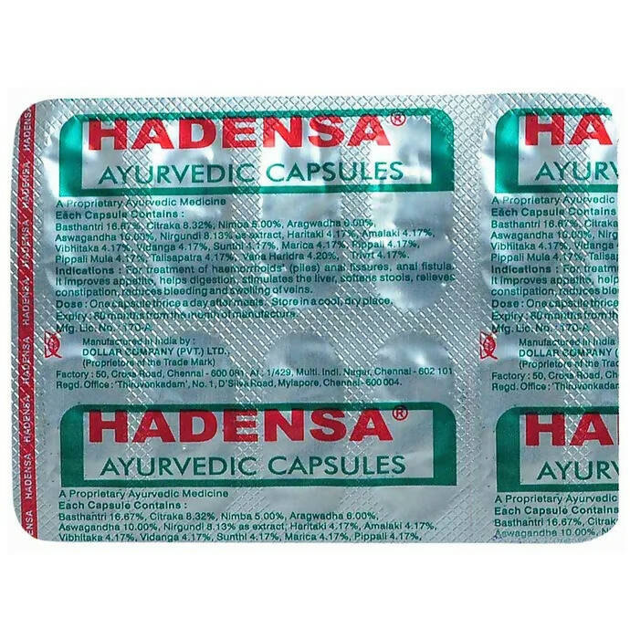 Dollar Hadensa Capsules - Distacart