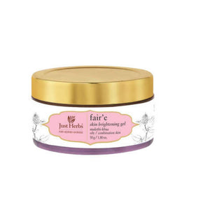 Just Herbs Fair'e Mulethi-Khus Skin Brightening Gel - Distacart