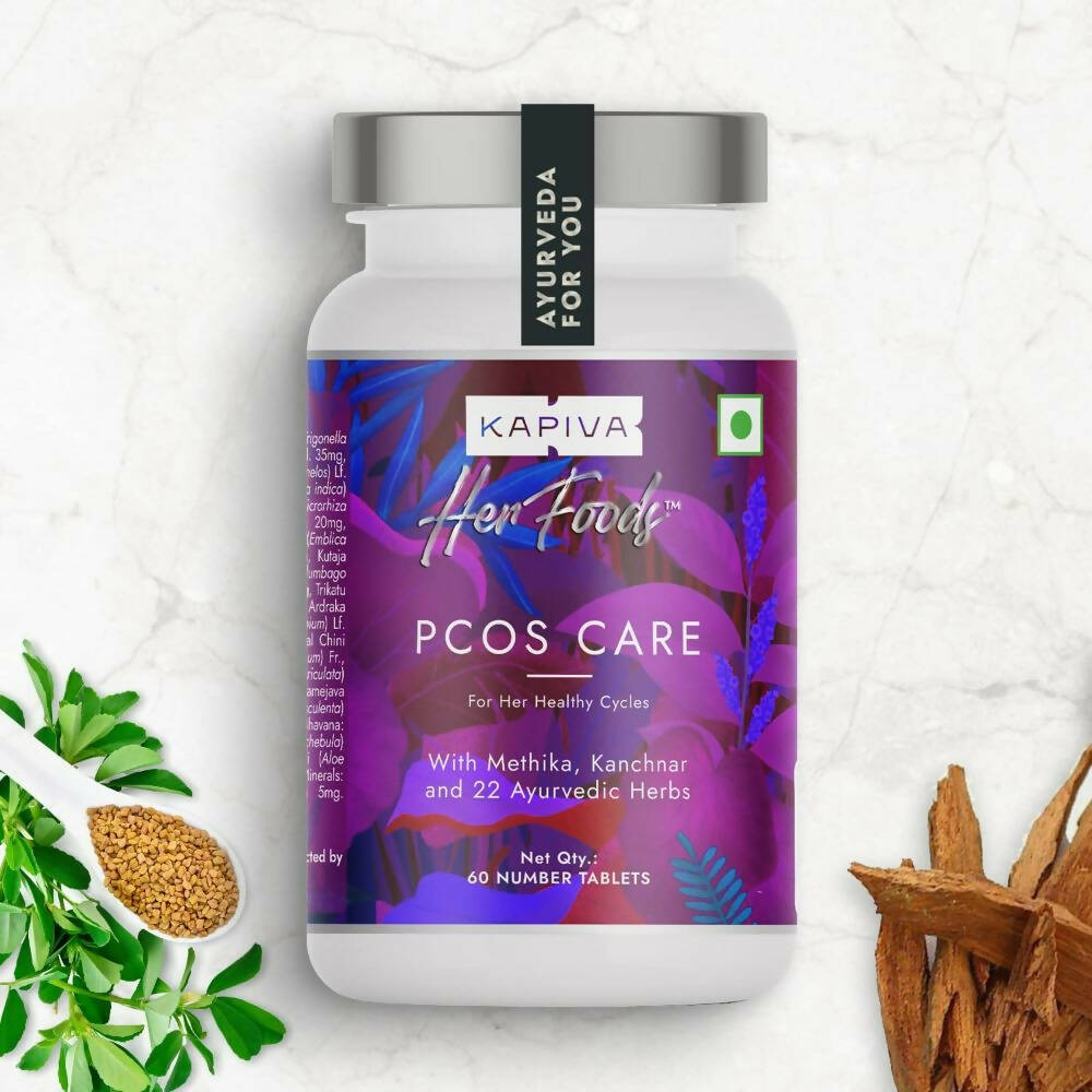 Kapiva Ayurveda Her Foods PCOS Care Tablets - Distacart