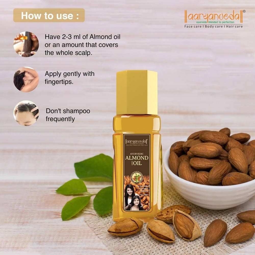 Aaryanveda Ayurvedic Almond Oil
