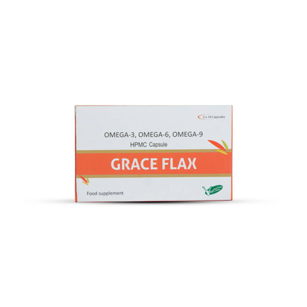 Nutra Grace Flax Capsules - Distacart