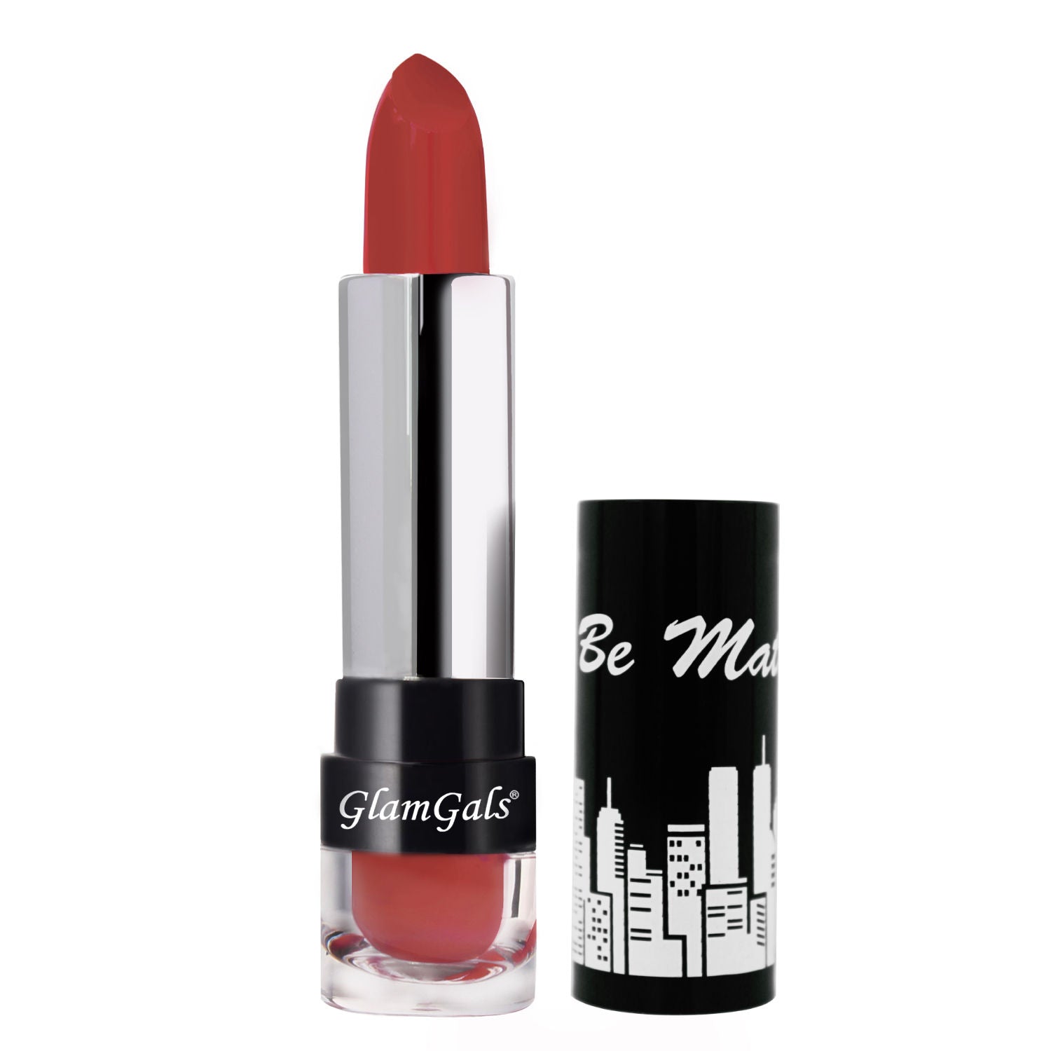 Glamgals Hollywood-U.S.A Matte Finish Kiss Proof Lipstick-Natural Brown - Distacart