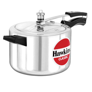 Hawkins Classic Pressure Cooker 5 Litre - Silver (CL50) - Distacart