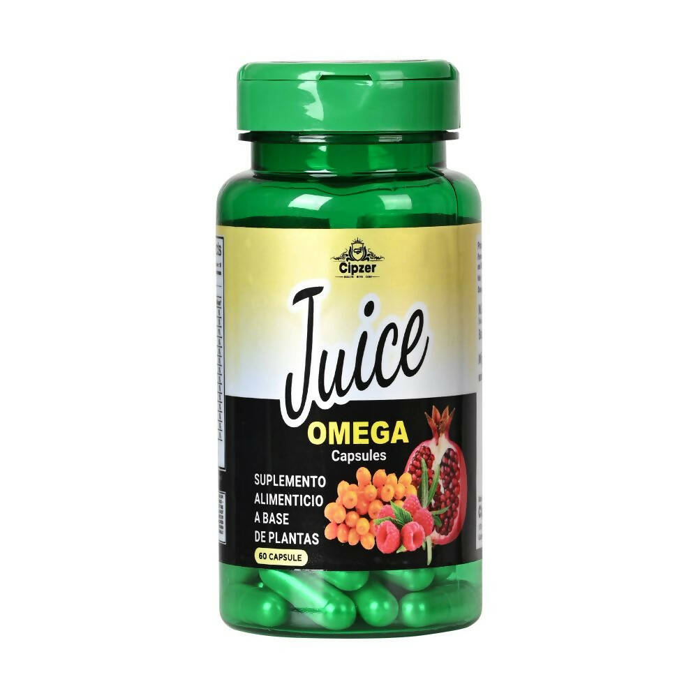 Cipzer Juice Omega Capsules - Distacart