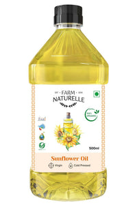 Thumbnail for Farm Naturelle Organic Virgin Cold Pressed Sunflower Oil - Distacart