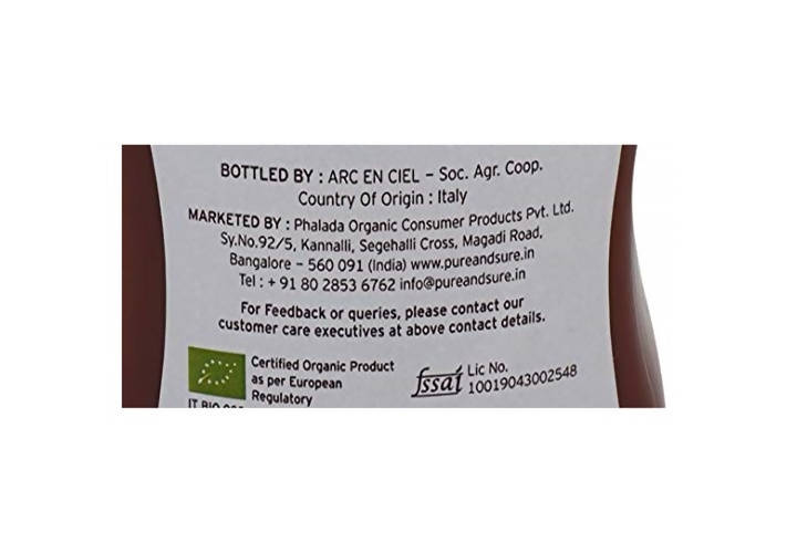 Pure & Sure Organic Ketchup - Distacart