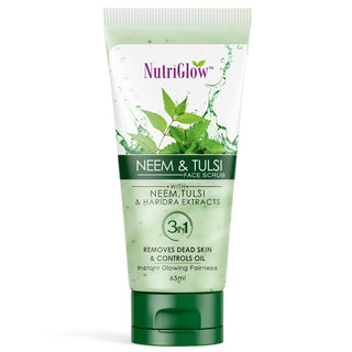 NutriGlow Neem & Tulsi Face Scrub - Distacart