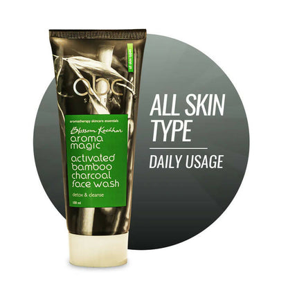 Blossom Kochhar Aroma Magic Activated Bamboo Charcoal Face Wash - Distacart
