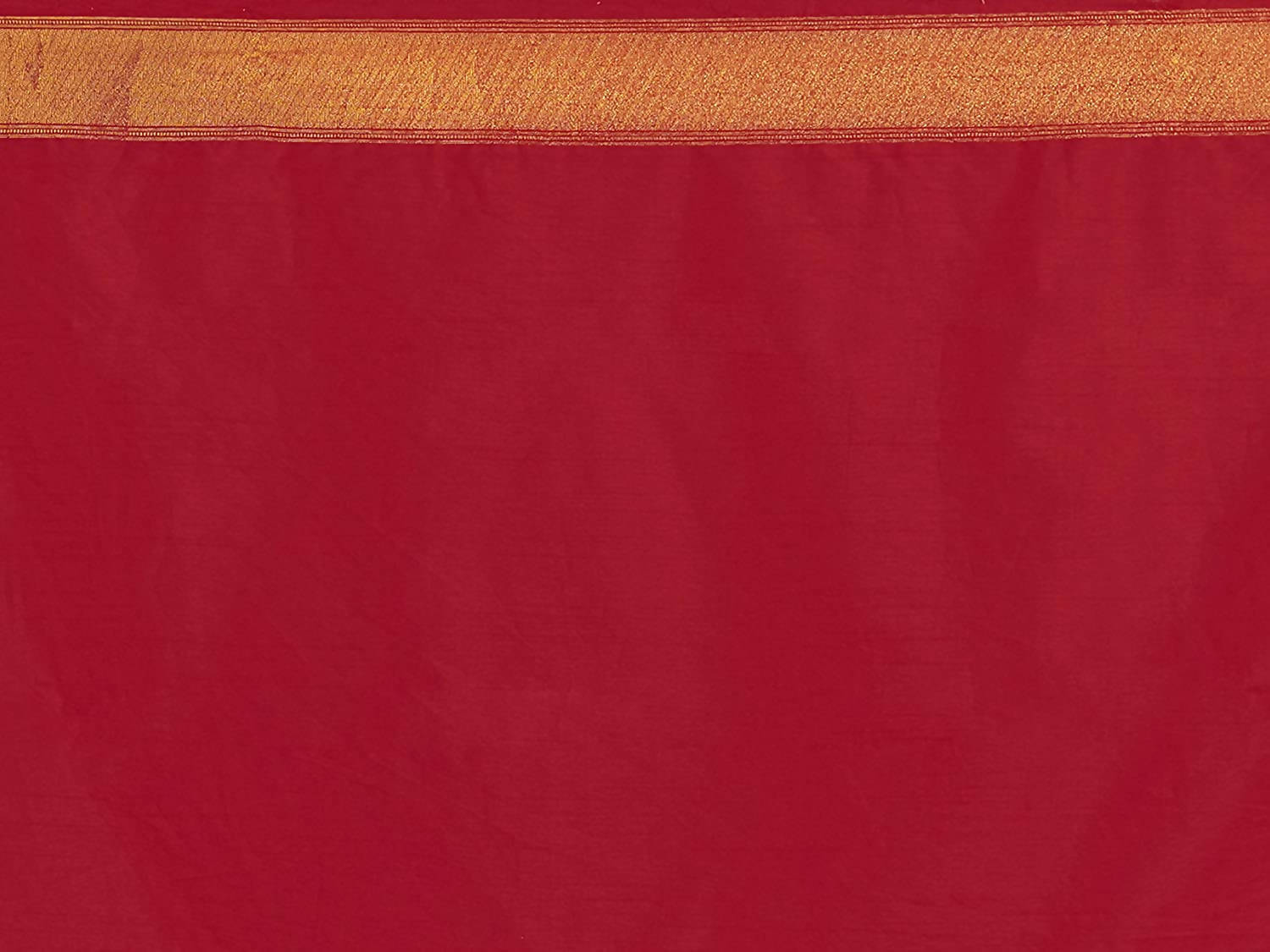 Vardha Women's Olive Green Kanchipuram Raw Silk Saree With Unstitched Blouse Piece