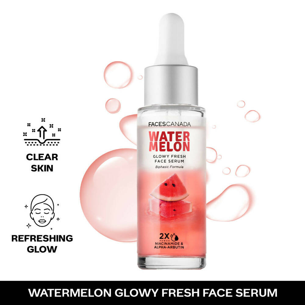 Faces Canada Watermelon Glowy Fresh Face Serum - Distacart