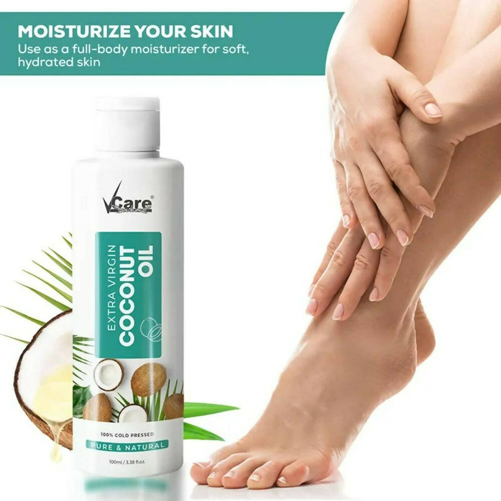 VCare Cold Pressed Extra Virgin Coconut Oil - Distacart
