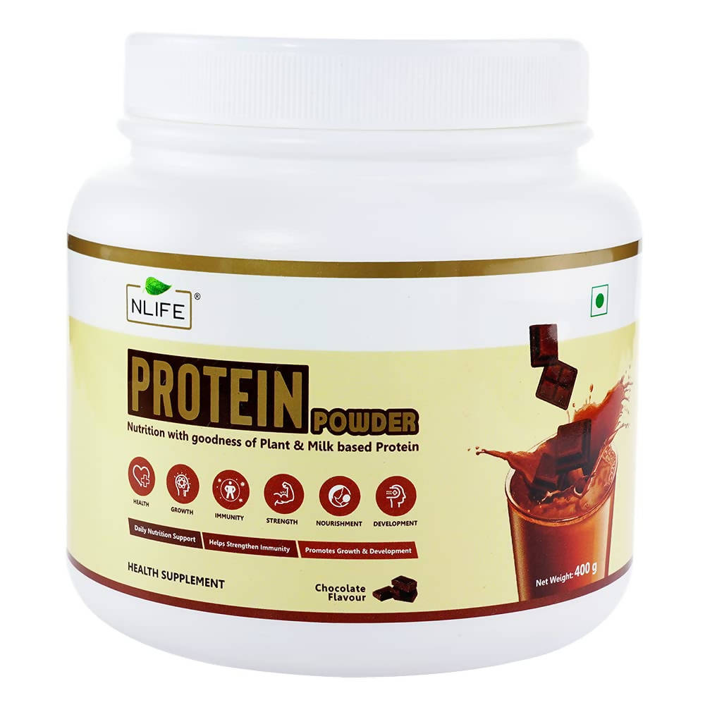 NLife Protein Powder Chocolate Flavor - Distacart