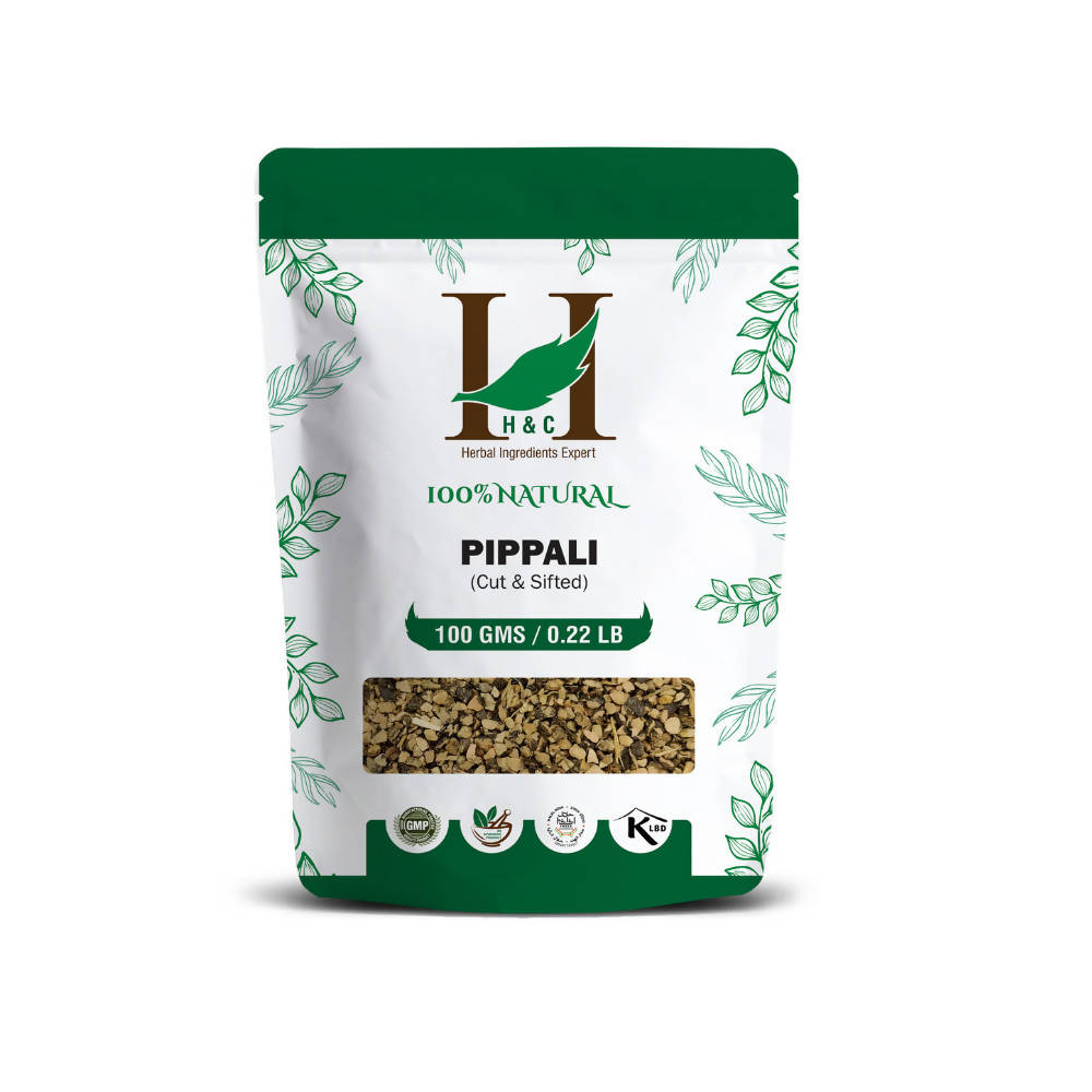 H&C Herbal Pippali Cut & Shifted Herbal Tea Ingredient - Distacart