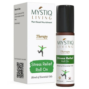 Mystiq Living Therapy Stress Relief Roll On - Distacart