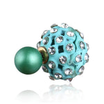 Thumbnail for Trendoo Jewelry Gold Plated Stylish Blue Studs