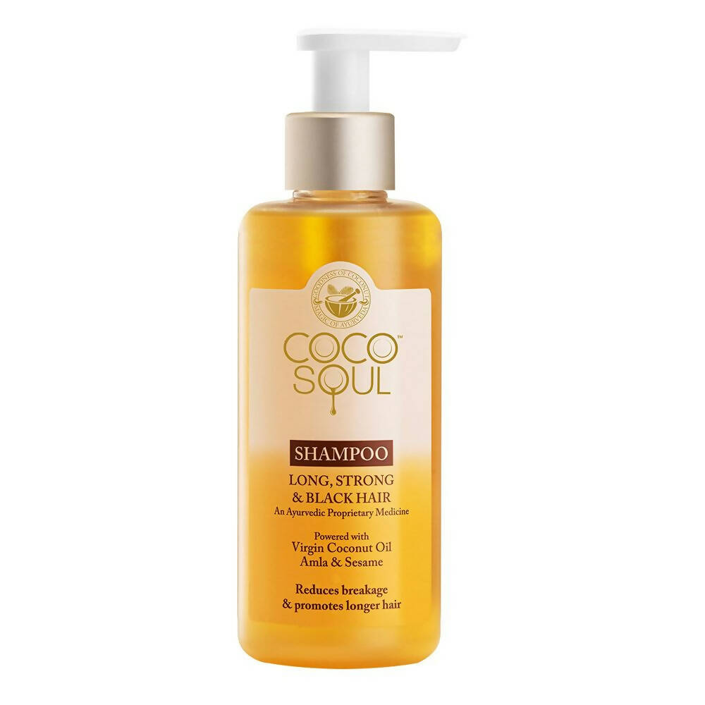 Coco Soul Long, Strong & Black Shampoo - Distacart