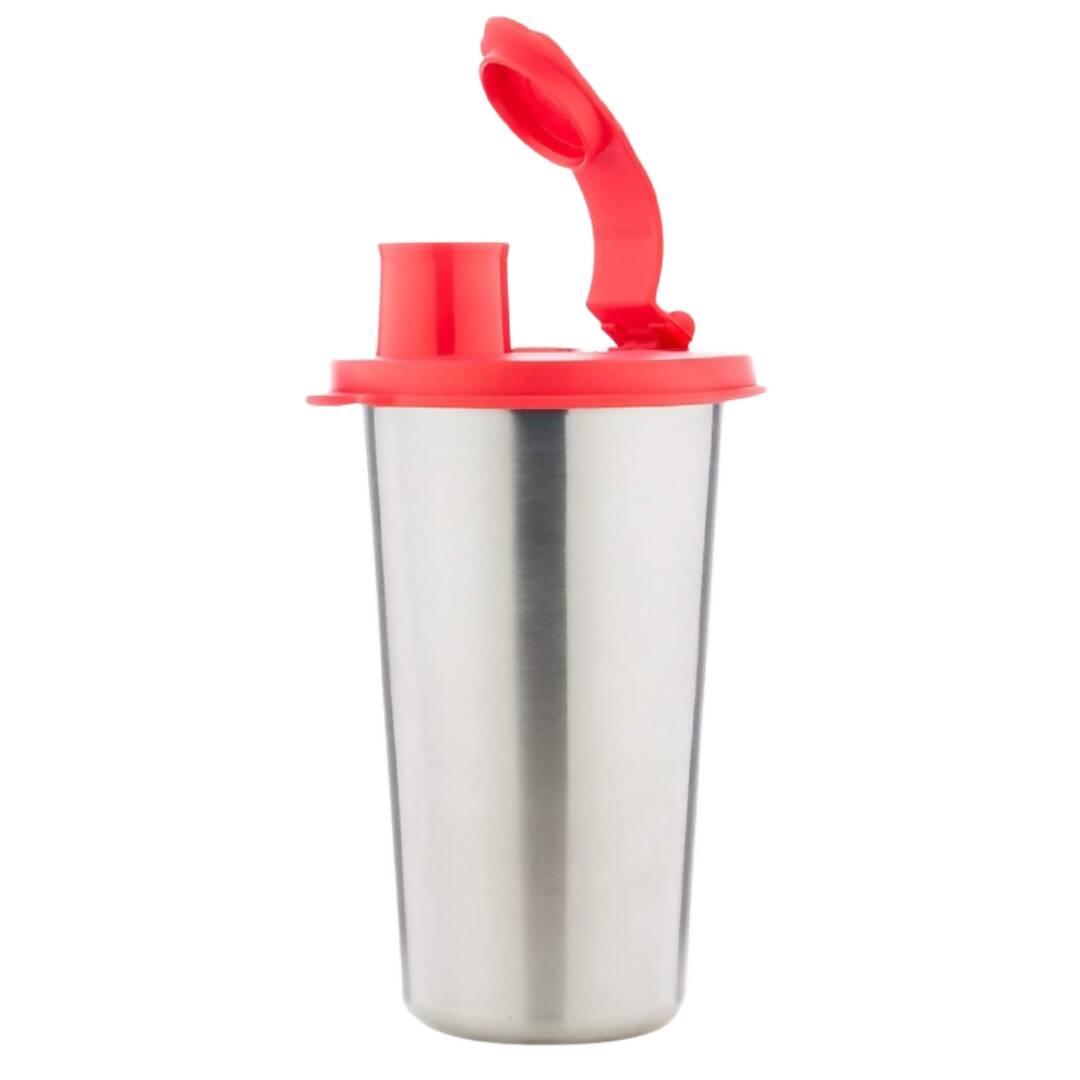 Signoraware Stainless Steel Stylish Sipper Tumbler with Lid - 370ml - Distacart