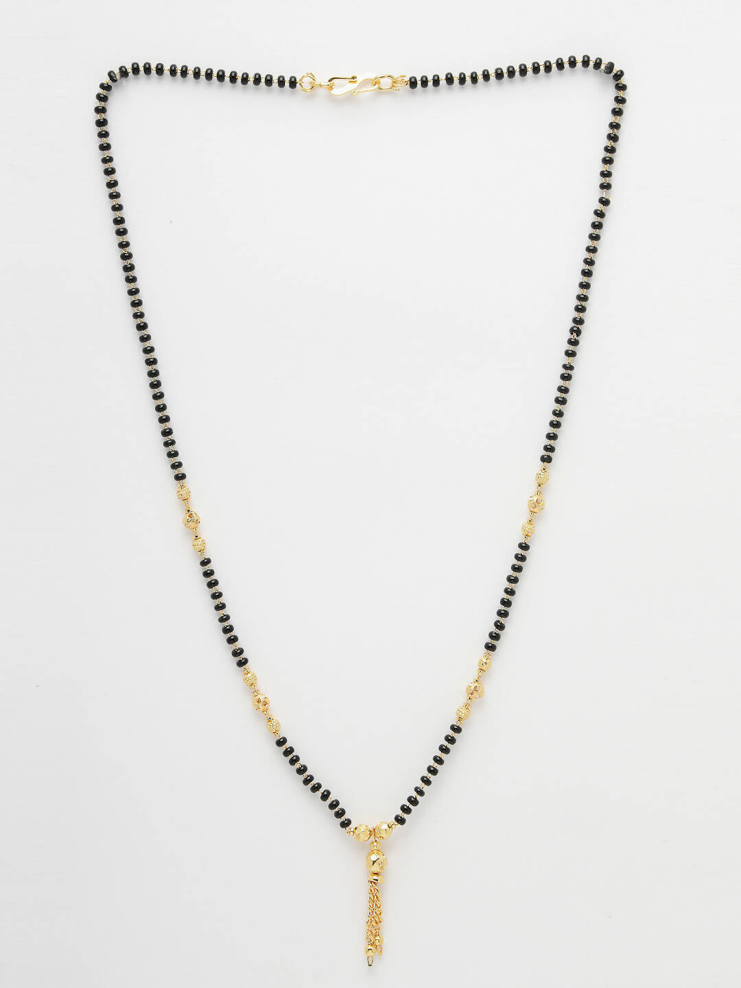 NVR Women Ethnic Gold-Plated Beaded Mangalsutra - Distacart