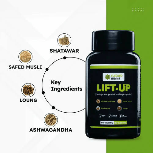 Buy Nature Mania Lift-Up Capsules (Male Enhancer) Online at Best Price