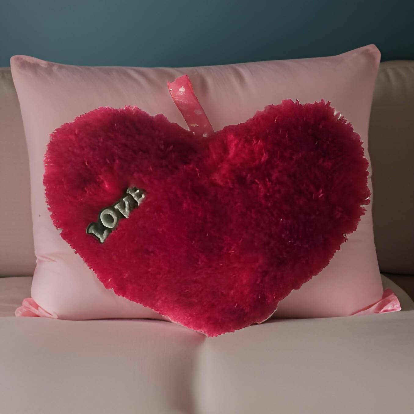 Salvus App Solutions Love Heart Shape Cushion Or Pillow - Distacart