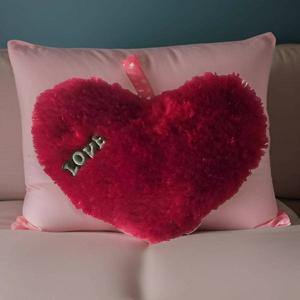 Salvus App Solutions Love Heart Shape Cushion Or Pillow - Distacart