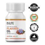 Thumbnail for Inlife Flaxseed Oil Capsules Without Gelatin