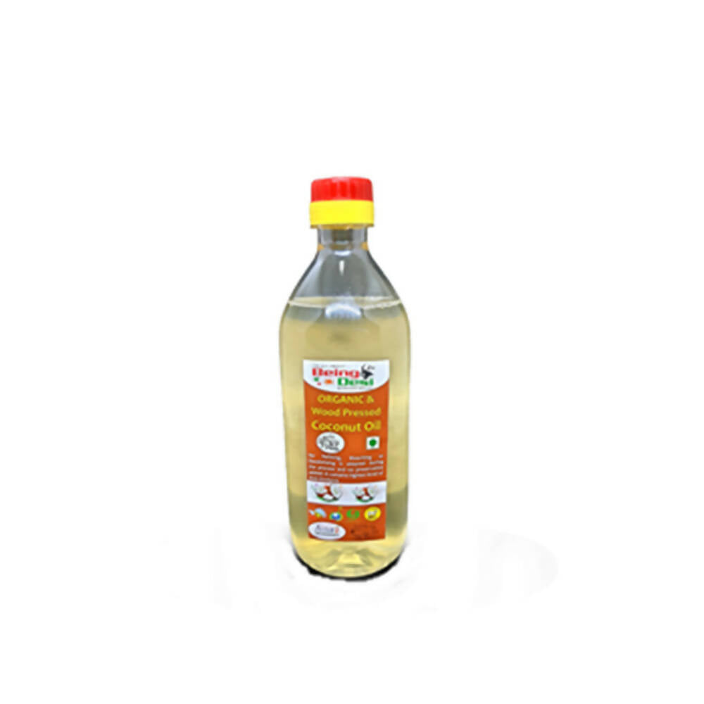 Being Desi Organic Wood pressed Coconut Oil - Distacart