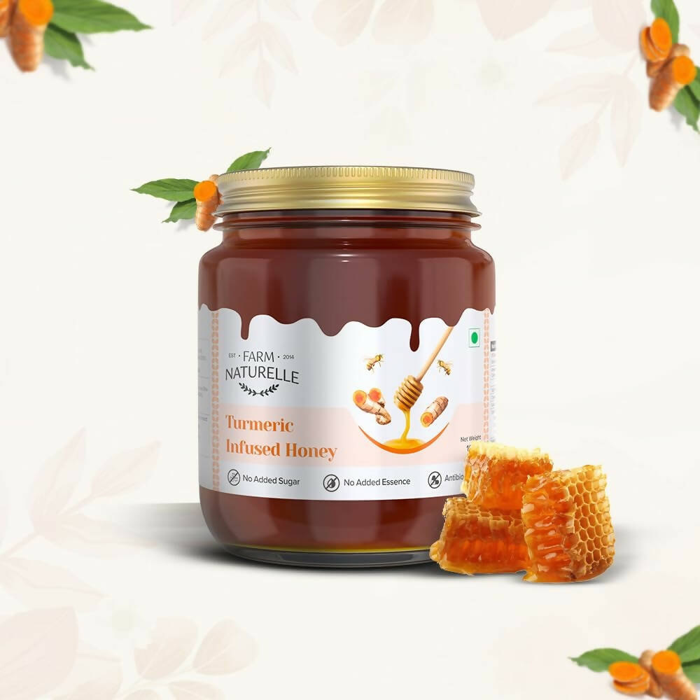 Farm Naturelle Turmeric Infused Honey - Distacart