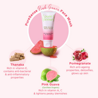 Thumbnail for PureSense Pink Guava Face Wash - Distacart