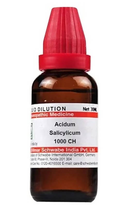 Dr. Willmar Schwabe India Acidum Salicylicum Dilution