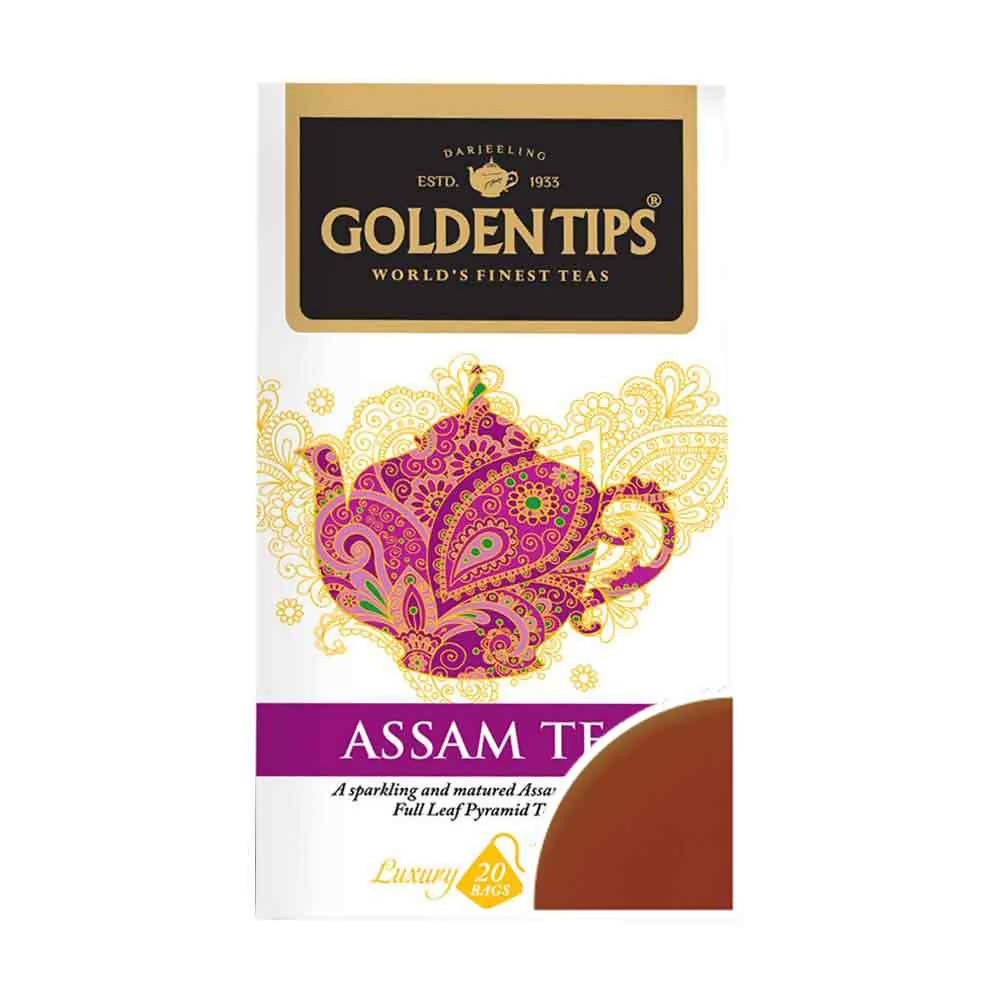 Golden Tips Full Leaf Pyramid - Tea Bags - Distacart