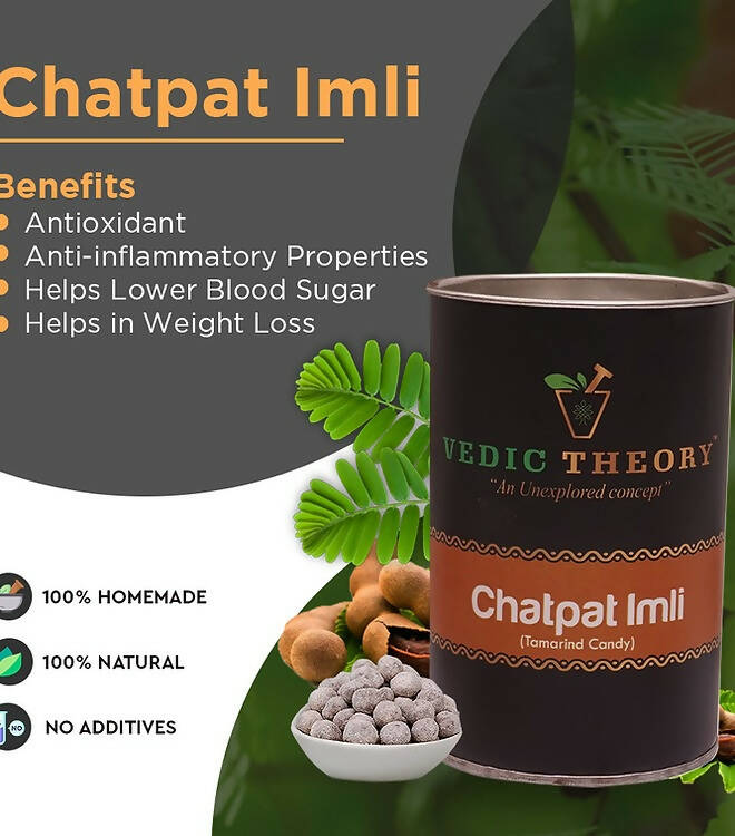 Vedic Theory Chatpat Imli (Tamarind Candy) - Distacart