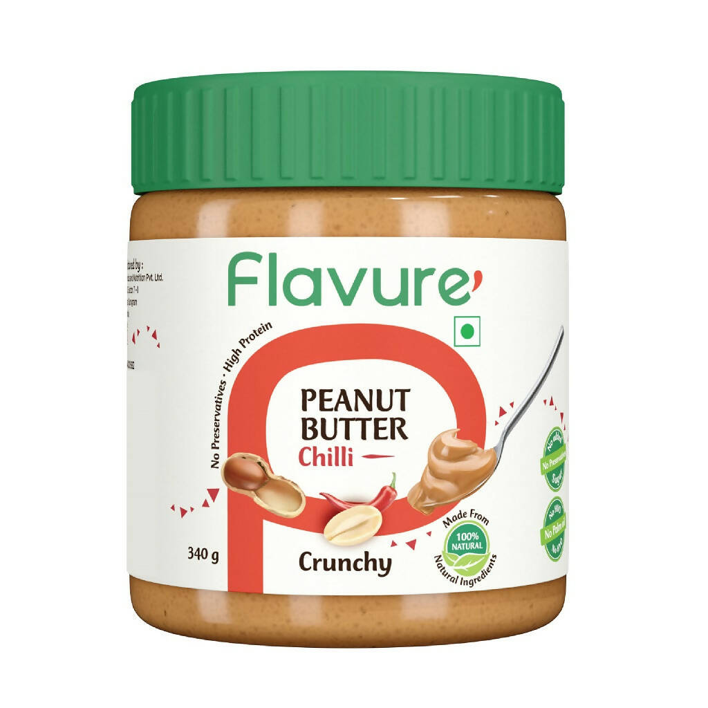 Flavure Peanut Butter - Chilli Crunchy - Distacart