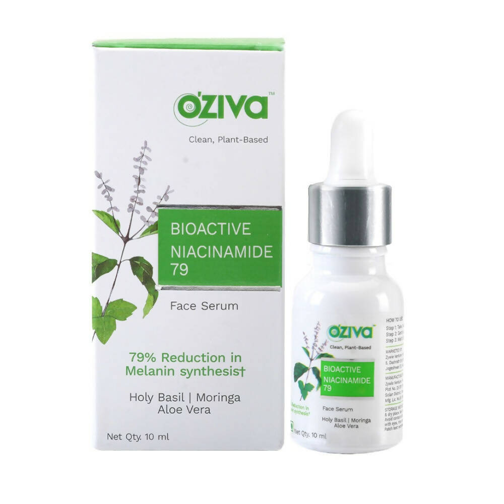 OZiva Bioactive Niacinamide 79 Face Serum - Distacart