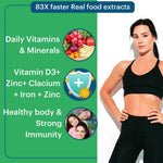 Thumbnail for Laurik Multivitamin Supplements For Women | Vitamin A, C, D ,E With B Vitamins, Iron, Zinc And Calcium Tablets - Distacart