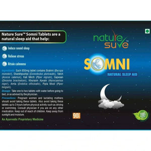 Nature Sure Somni Natural Sleep Aid Tablets