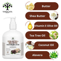 Thumbnail for Vanalaya Cocoa Butter & Shea Butter Moisturizing Lotion - Distacart