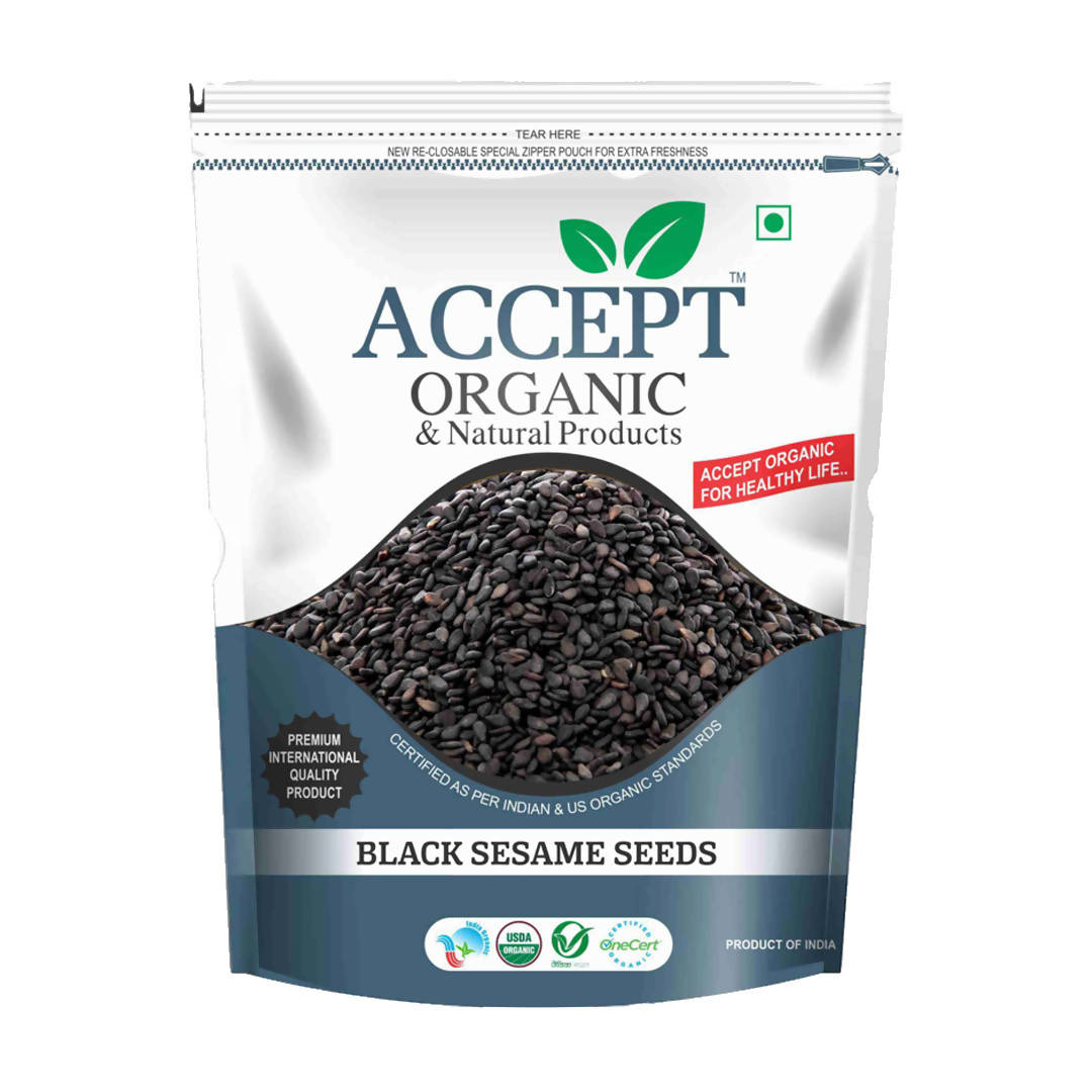 Accept Organic & Natural Products Black Sesame Seed