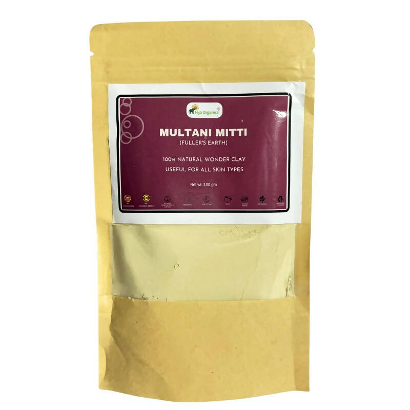 Teja Organics Multani Mitti Face Pack Powder - Distacart