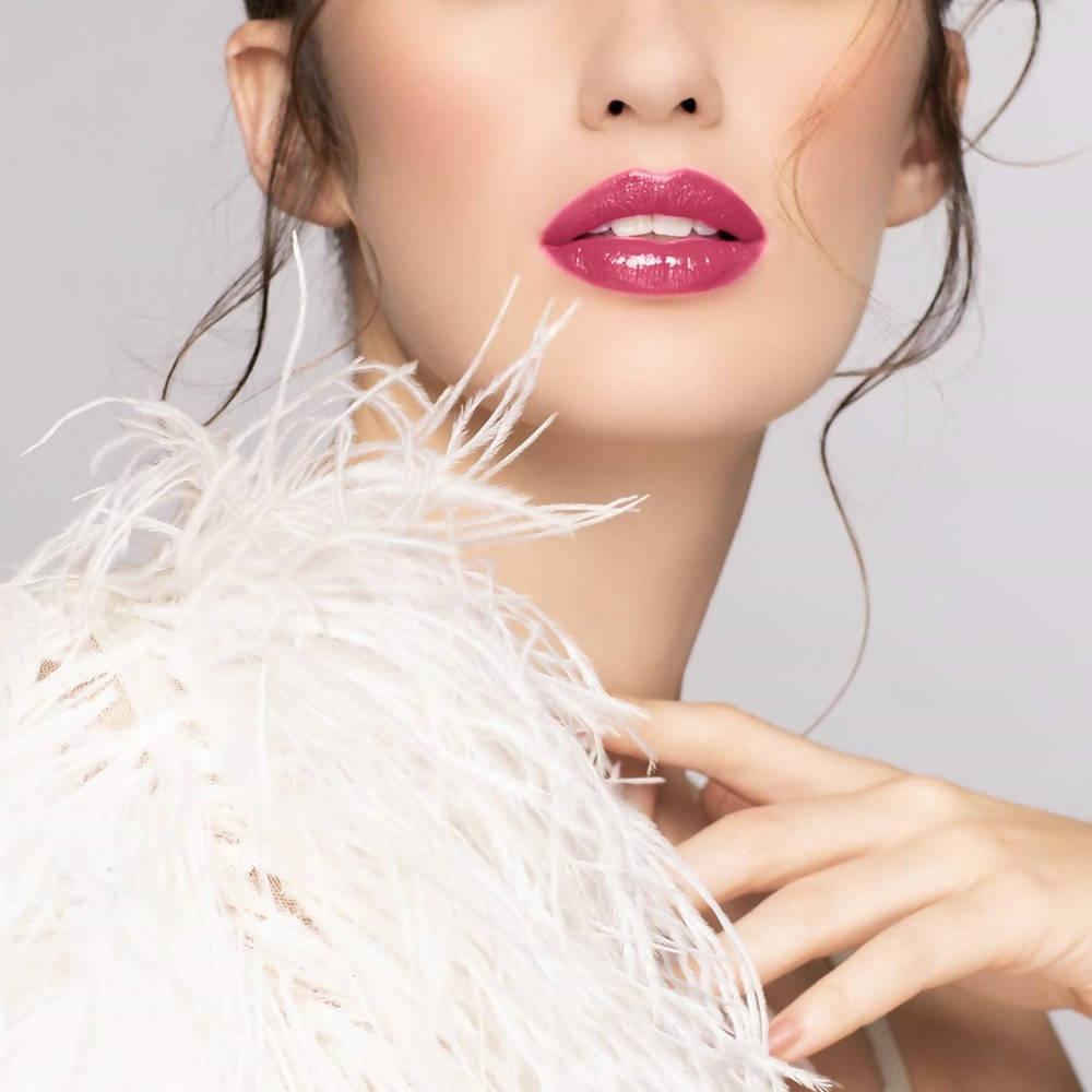 Manish Malhotra Hi-Shine Lipstick - Rose Romance - Distacart