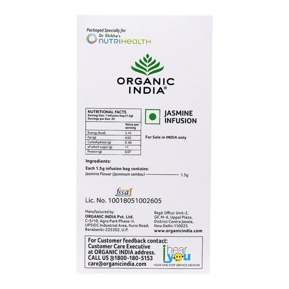 Organic India Jasmine Infusion - Distacart