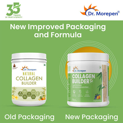Dr. Morepen Natural Collagen Builder - Orange Berry Flavour - Distacart