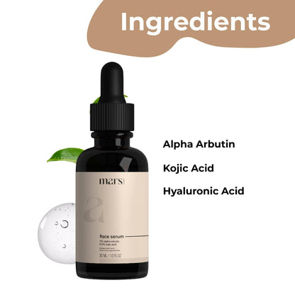 Mars By GHC Alpha Arbutin Serum for Pigmentation & Dark Spots - Distacart
