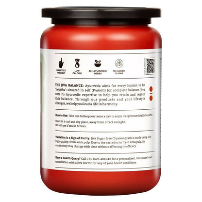Jiva Ayurveda Sugar Free Chyawanprash - Distacart