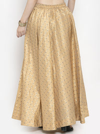 Thumbnail for Wahe-NOOR Women's Fawn Printed Maxi Skirt - Distacart