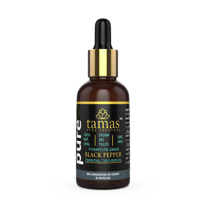 Tamas Pure Ayurveda Organic Black Pepper Essential Oil