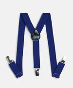 Thumbnail for Manet Boys Solid Suspenders - Dark Blue - Distacart